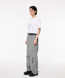 E94 Cut-out Layered Pants