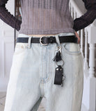 Leather Fake Keyring