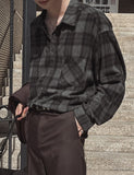 Posi Smooth Overfit Check Shirt