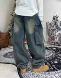 Raytz Washing Balloon Cargo Denim Pants
