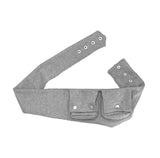 Hip sack brushed wide jogger pants