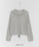 Sileo Summer Strap Hooded Cardigan
