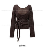 Popo Wool Layered Strap Knit