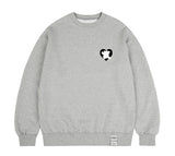 [UNISEX]Bear Heart Back Printing Sweatshirt