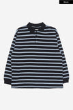 Shade collared stripe long sleeve