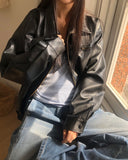 Kbon Overfit Leather Jumper