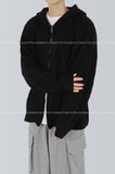 Noah Hooded Knit Zip up