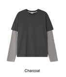 Kuro striped layered T-shirt