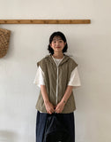 [unisex] Comchi Summer Nylon Hood Vest