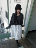 Hush Frill Tiered Long Skirt