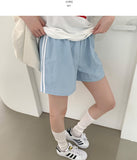 Two Side Line Rustling Full Banding Shorts
