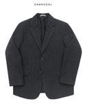 Atten wool two-button jacket