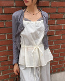 Modison Pleats String Sleeveless