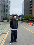 Glossy Nylon Windbreaker