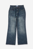 Sutton washed boot cut denim pants