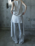 Asib Unbalance Sleeveless Blouse