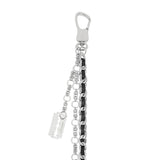 [LAN ARCHIVE] Layered Leather Long Pants Chain