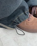 Menver Track Banding Denim Pants