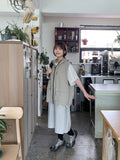 [Unisex] Befani Back Pocket Cargo Banding Bermuda Pants