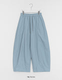 Kikot Nylon Banding Balloon Wide Pants