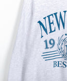 Bex New York Lettering Cotton Sweatshirt