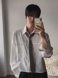 Brud Rivet Crop Shirt