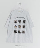 Titchill Cat Over Fit Short Sleeve Tee