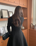 Purcell Collar Flare Wool Long Coat