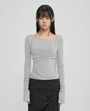 Layered Bustier Long Sleeve