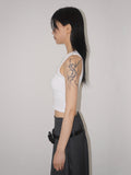 CUTTING CROP SLEEVELESS