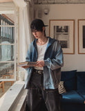 Marsil Vintage Washing Hood Zip-Up