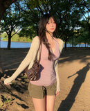 Luin Eyelet Cargo Shorts