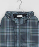 [unisex] Canber Check Hood Windbreaker