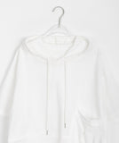 Robco String Pocket Hood Short Sleeve Tee - Linen 70