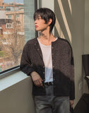 Nova Crop Heathered Round Cardigan