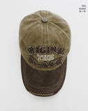 The Black Y2K Lettering Patch Ball Cap