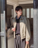 Laken Cotton Washed Zipper Blouson