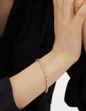 Essence Silver Shine Point Tennis Bracelet