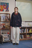 [2-WAY] Mushroom Stitch Zip-Up