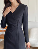 Laberry Wrap Mermaid Slit One Piece
