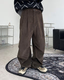 Elope pintuck corduroy pants