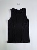 Double cutting point sleeveless