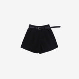 [NONCODE] Temin Pintuck Shorts (Belt Set)