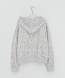 Nobui Flower Hood Zip-up