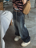 Zed Cat Balloon Denim Pants