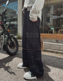 Abe Raw Stitch Cargo Denim Pants