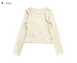 Lumo cutout span t-shirt