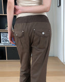 Vine Shibori Back Pocket Bootcut Pants