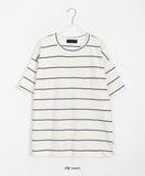 Nildi Stripe Over Short Sleeve Tee