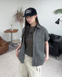Luati Crop Check Shirt